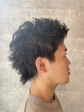 ブレイブ ヘアデザイン(BRaeVE hair design) メンズ長めスパイキースタイル