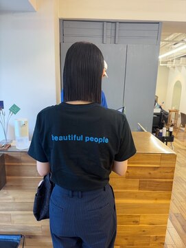 シロ(siro) 切りっぱなしボブ