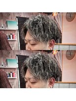 髪屋 紬 メンズ/メンズパーマ/ツイスト/メッシュ