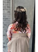 慶應義塾大学卒業式袴着付けヘアアレンジ☆日吉