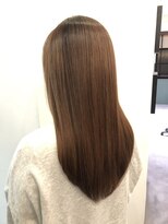 ニューカマー バイ ヘッドライト シブヤ(NEW COMER by HEADLIGHT shibuya)&nbsp;オレンジブラウン×セミロングレイヤー