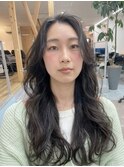 【oasisオグラ】巻き髪風デジタルパーマロングゆるウェーブヘア