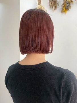 ヘアーサロンライト(hair salon Light) 艶感引き立つぱつっとボブ