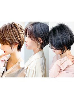 似合わせショートスタイルはお任せ☆再現性の高さとデザイン力で"あなたらしさ"を表現！オシャレに可愛く♪