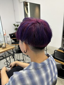 テラス トヨタ(Telasu Toyota) 20代30代40代50代◎ボーイッシュショートとラベンダーカラー