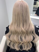 テイス 新宿(TACE)&nbsp;[美髪/ワイドバング/ホワイトブロンド/イメチェン/新宿]