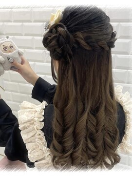 リルミー ミュエナ 大須 矢場町(Lilme myuena) ふわふわ！サイドお団子♪_ユウ