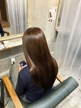 ルフレ 新宿本店1st(Reflet) ブラウンヘアカラー