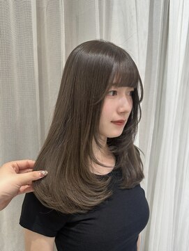 フリーラ 表参道(freera) オリーブベージュ透明感カラー髪質改善カラー