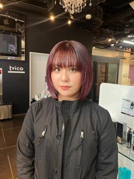 トリコ心斎橋(trico) 赤毛×トレンドボブ★
