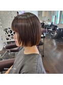 ぱっつんボブ