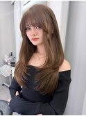 (licca内堀)透明感カラー×艶髪×レイヤーカット