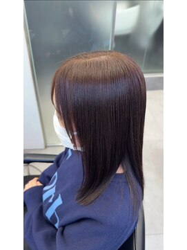 ゴウトゥデイシェアサロン 町田店(GO TODAY SHAiRE SALON) シルキーストレート×チョコレートブラウン
