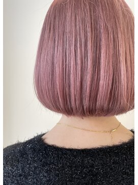 ノック(knock) Compact bob~ pale pink~