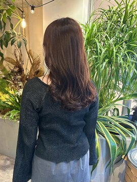 ボルタノット(volta∞knot) ロングピンクブラウン!