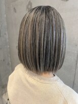 プラスシー(+C)&nbsp;白髪を活かす地毛にハイライト！福岡ハイライト/地毛ハイライト