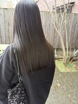 ブルー(BLUE)&nbsp;パツっとロング