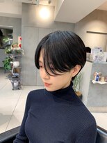 ヴェイン 渋谷(vain)&nbsp;スモーキーカラー　ハッシュボブ