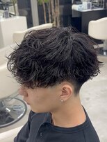 エデアンホンテン メンズサロン(EDEAN 本店 （旧：EDEAN 上通）)&nbsp;熊本メンズカット フリンジパーマ テーパーフェード MEN'S HAIR