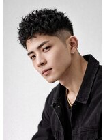 バーバーショップテト(barber shop tete)&nbsp;刈り上げルーズショート/ピンパーマ