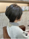 大人可愛いショートボブ