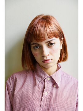 シアン 栄店(CYAN.) フレンチカジュアル×切りっぱなしボブ