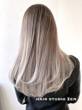 ヘアースタジオ ゼン(hair studio Zen) バレイヤージュデザイン