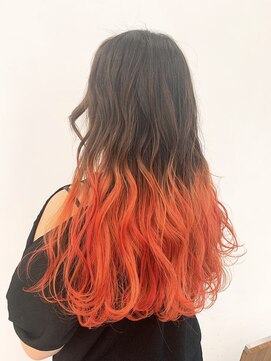 カッツ 元町店(CUT S) 鬼滅の刃　禰豆子カラー