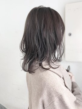 キャンバス バイ ネオリーブ 横浜西口(Canvas by neo.) 色っぽく大人ミディアムレイヤー グレージュ◎sk