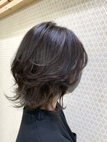 アーチフォーヘアー(a rch for hair) 【ウルフレイヤー】×【外ハネ】