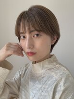 エクリ シセイドウ 麻布十番店(equri×SHISEIDO) 【麻布十番】シンプルにオシャレ可愛い丸みショート