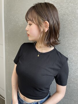 ロンド 表参道店(Lond) 【Lond表参道倉崎涼】インナーカラーが可愛い！ボブヘア