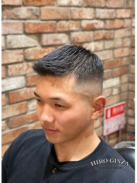 ヒロギンザバーバーショップ 丸の内店(HIRO GINZA BARBER SHOP) 好印象◎スキンフェードアイビーカット!