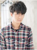 短髪パーマで好感度◎マッシュルームヘアQ