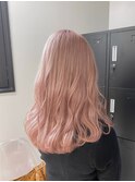 K303_ピンクベージュ ブリーチ2回~