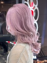 アイティーバイアルバム 下北沢店(IT by ALBUM)&nbsp;ピンクラベンダー_ショコラアッシュヘルシースタイル_ba410261