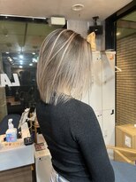 ラフ(LAFF)&nbsp;#黒髪#ボブルフ#ネビージュ#小顔#ワンレン