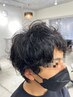 メンズカット&パーマ&スカルプケア
