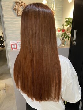 ブランシュ(Blanche) 艶々オレンジブラウン