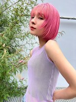 スティーロ 渋谷(Steelo)&nbsp;ピンクカラー/レディースショート