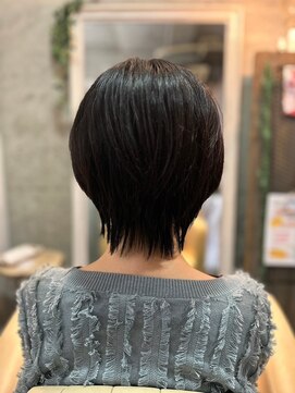 フルーヴ(Fleuve) 黒髪・暗髪×ほの甘ショート♪