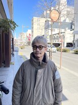 ニコアヘアデザイン(Nicoa hair design)&nbsp;ホワイトシルバー