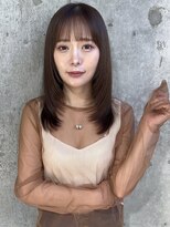 シー バイ ロンド 新宿(Sea by Lond) 韓国風前髪×レイヤーカット【髪質改善/新宿/レイヤーカット】