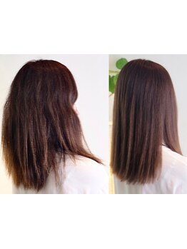 【各線関目5分/関目高殿1分】髪質やダメージに合わせた施術で,今までにない柔らかさと指通りを実感できる!