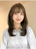 レイヤーカット レイヤーロング ミディアムヘア