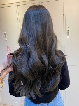 ジーナ 船橋(Zina) 髪質改善＊ロングレイヤーグレーベージュ＊美髪【Zina船橋】