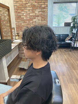 ライズヘアー(RISE HAIR) 波巻きセンターパート