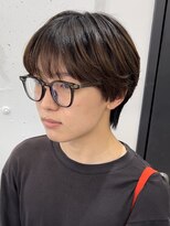 リベル(LIBER) ラウンドマッシュ/似合わせカット/骨格補正/シースルーマッシュ