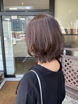 アヴァンス 北花田店(AVANCE) 【#外ハネくびれボブ】×マロンベージュ