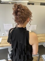 ハイル(KHAIR)&nbsp;カーリーアップヘア♪/梅田美容室/金城二千夏